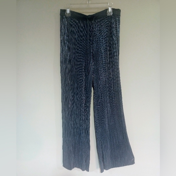 Victoria's Secret Blue Silver Pleated Trousers - Picture 7 of 7